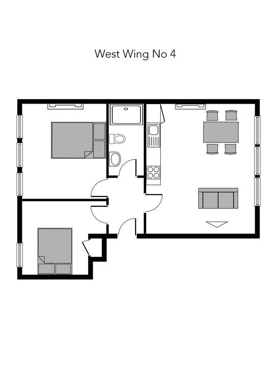Апартаменты Linton Collection - The West Wing Эдинбург Экстерьер фото